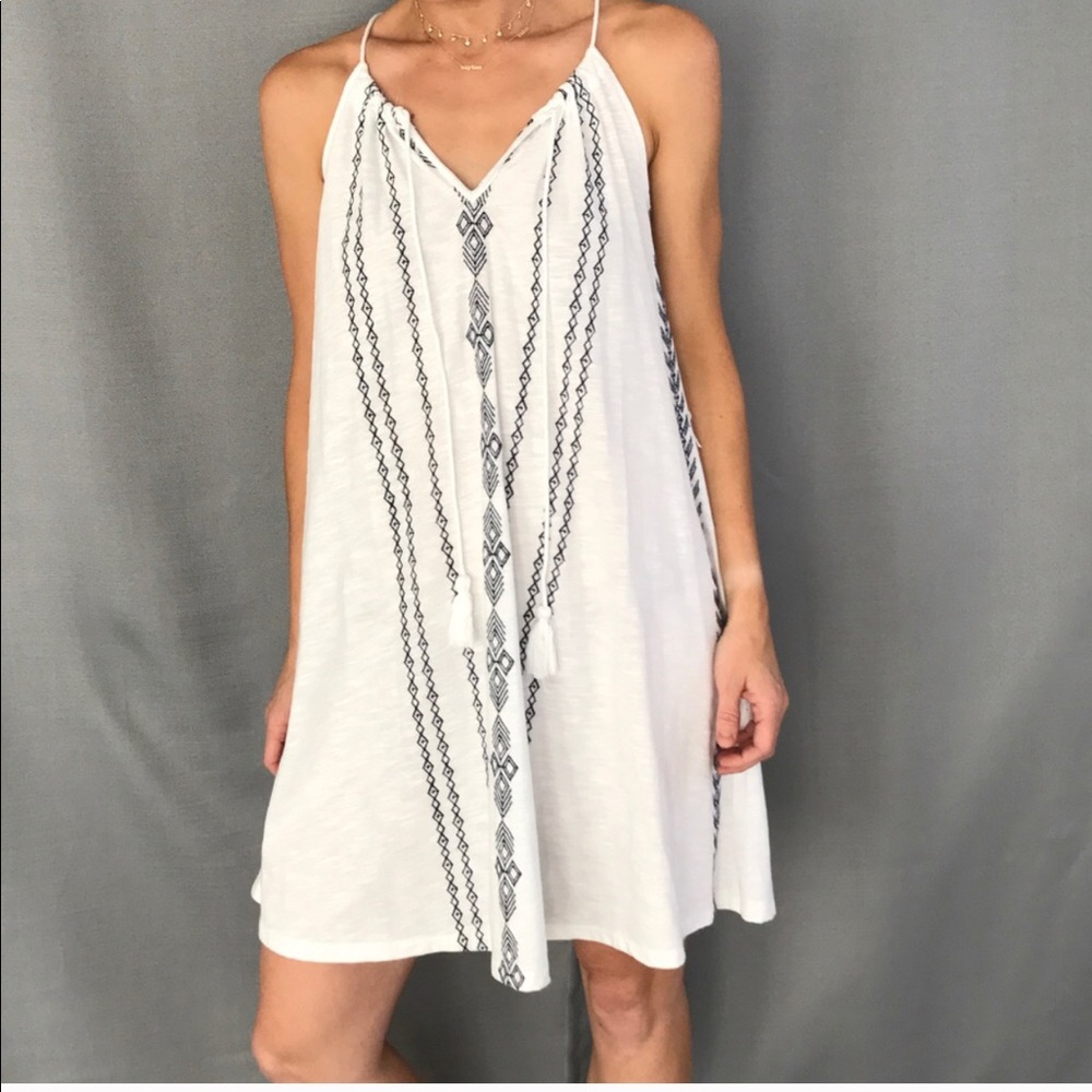 BOHO EMBROIDERED DRESS